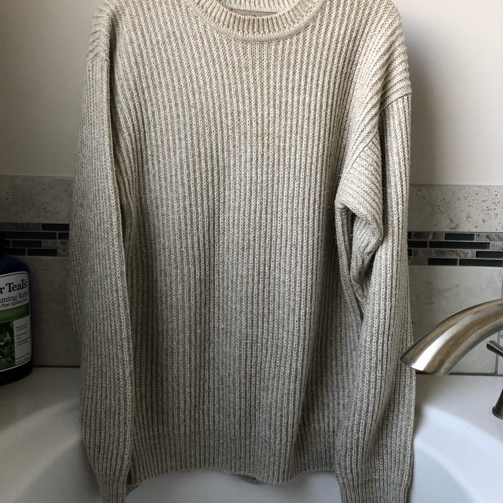 Oversized Cream Sweater